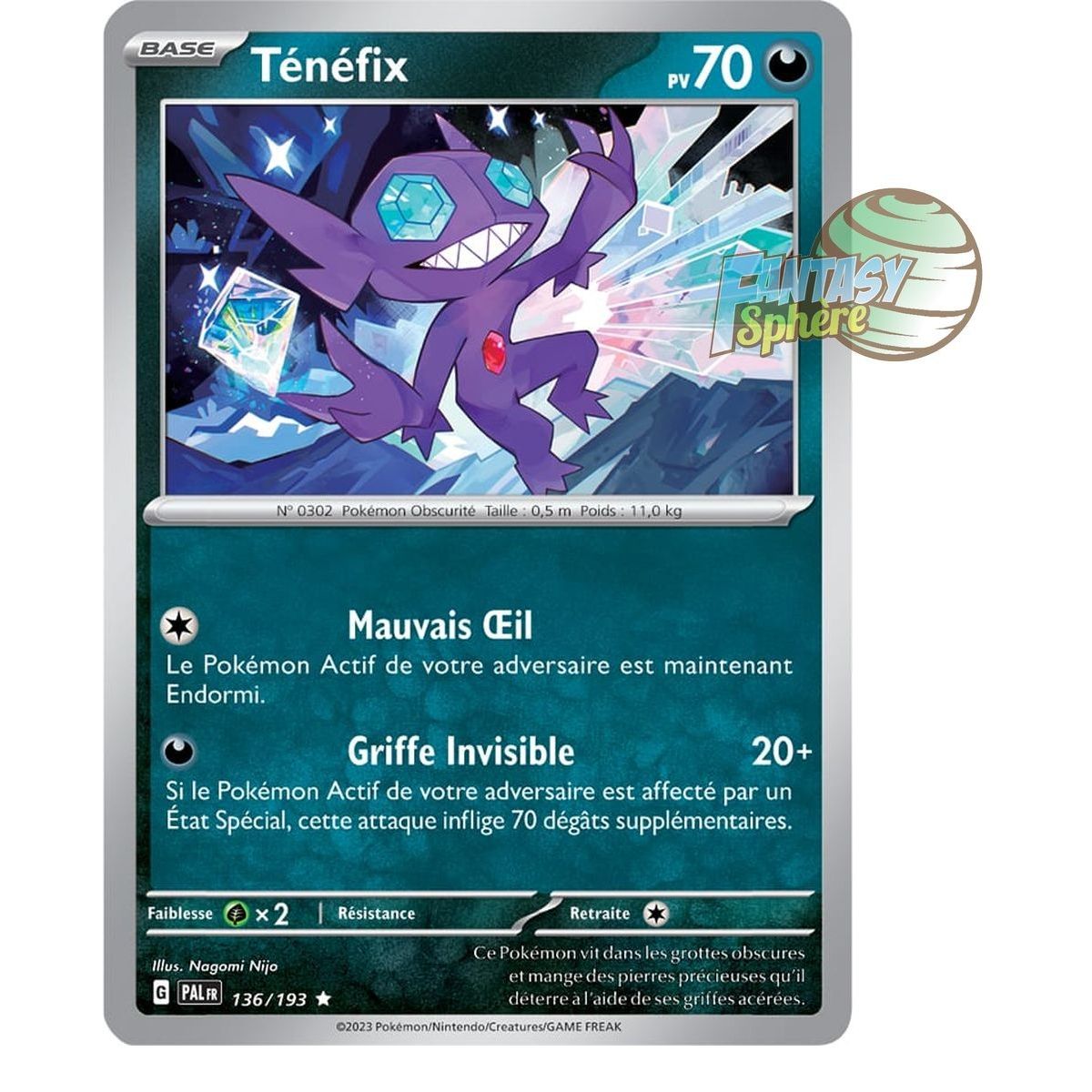 Tenefix – Holo Rare 136/193 – Scharlachrote und violette Entwicklung in Paldea