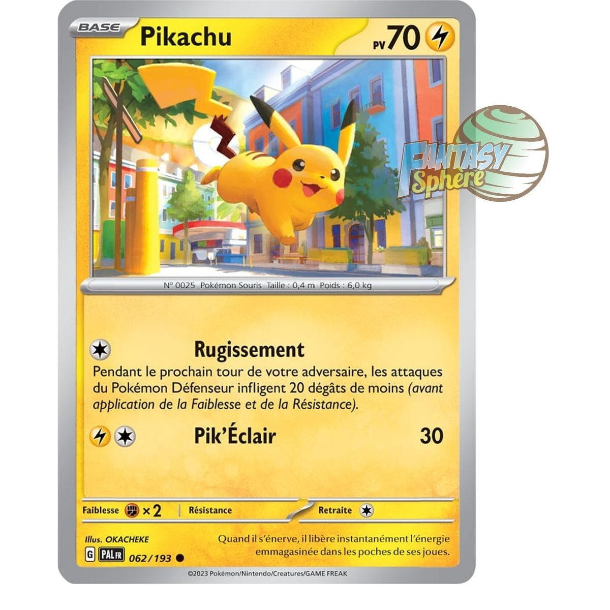 Pikachu – Rückseite 62/193 – Scharlachrote und violette Entwicklung in Paldea