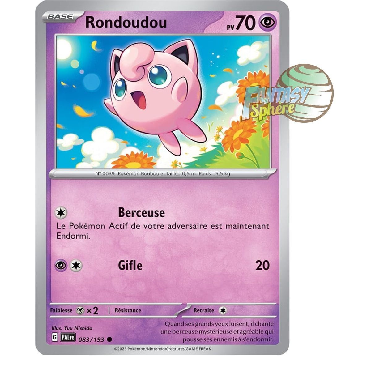 Jigglypuff – Rückseite 83/193 – Scharlachrote und violette Entwicklung in Paldea