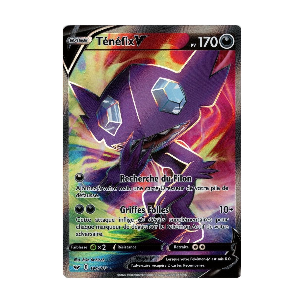 Item Tenefix V – Full Art Ultra Rare Ultra Rare 194/202 – Schwert und Schild 1