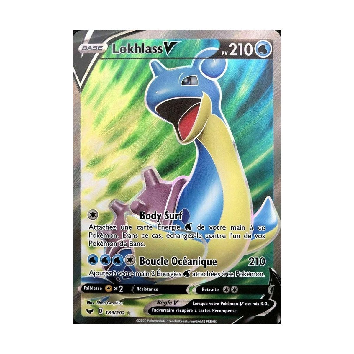 Item Lokhlass V – Full Art Ultra Rare Ultra Rare 189/202 – Schwert und Schild 1