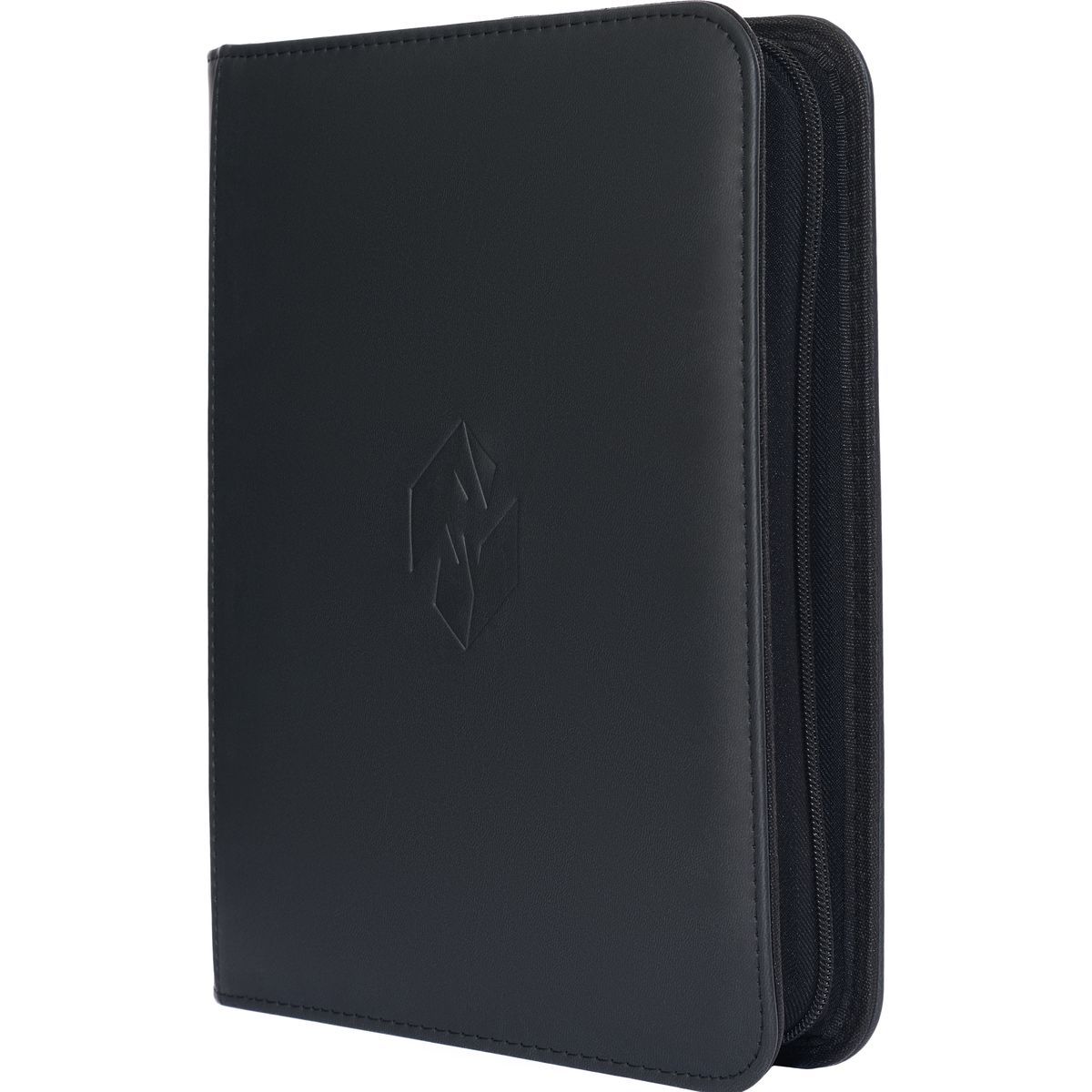 Toploader-Zip-Ordner: Premium Schwarz XL – 288 Fächer – 9 Fächer – Newave Collectibles