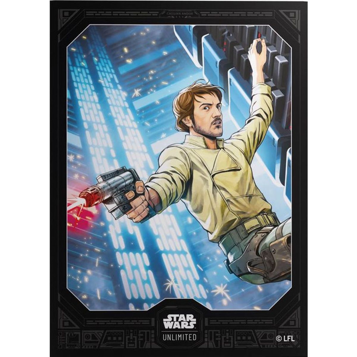 60 Kartenhüllen – Standard – Cassian Andor – Star Wars: Unlimited – Gamegenic