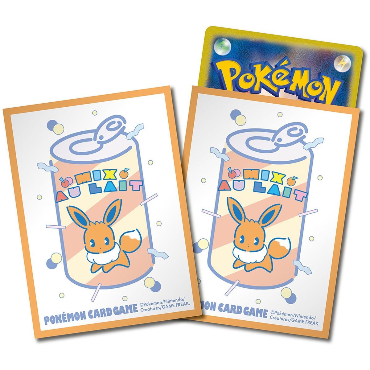 64 Kartenhüllen – Standard – Evoli: Milchmix – Pokémon Center