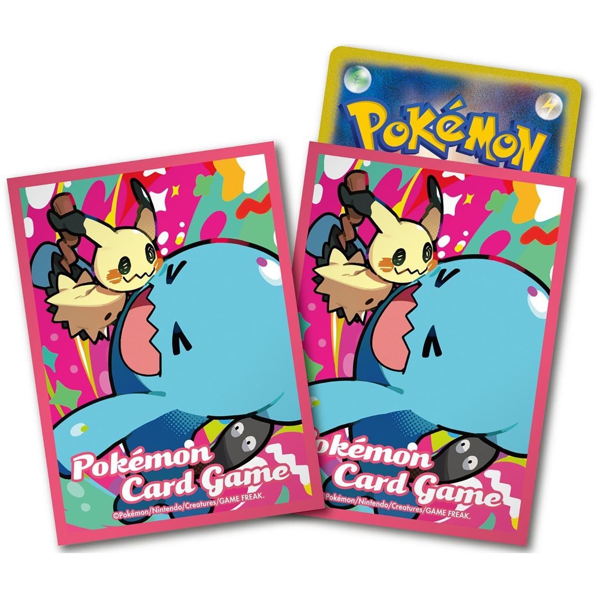 64 Kartenhüllen – Standard – Mimikyu & Woingenau – Pokémon Center