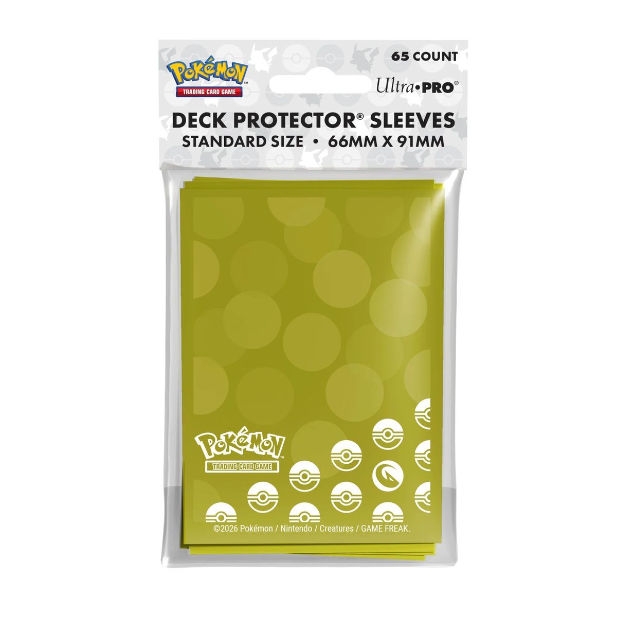 65 Kartenhüllen – Standard – Drachenenergie – Ultra Pro – Pokemon