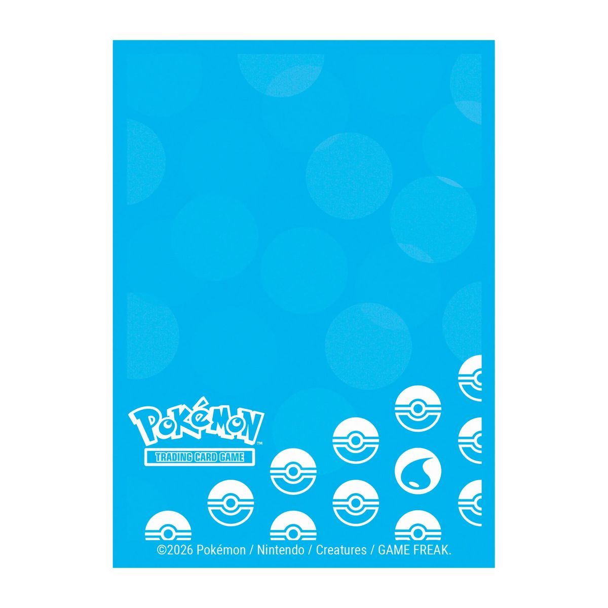 65 Kartenhüllen – Standard – Wasserenergie – Ultra Pro – Pokemon