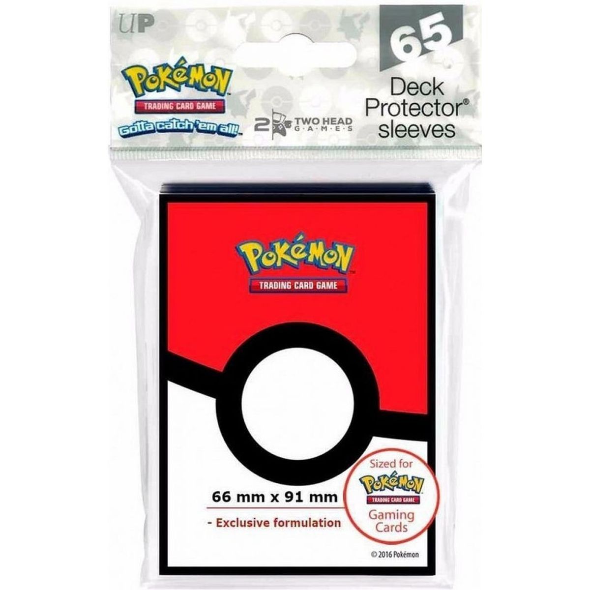 65 Kartenhüllen - Standard - Pokeball - Pokemon - Ultra Pro