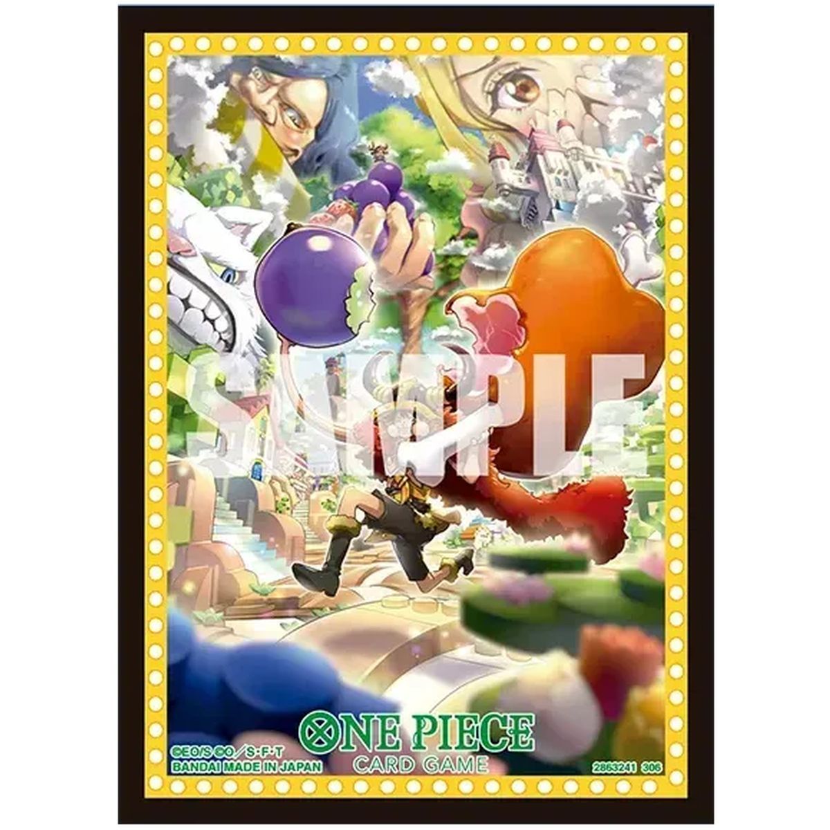 70 Kartenhüllen – Standard – Band 16: Monkey D. Luffy – One Piece CG