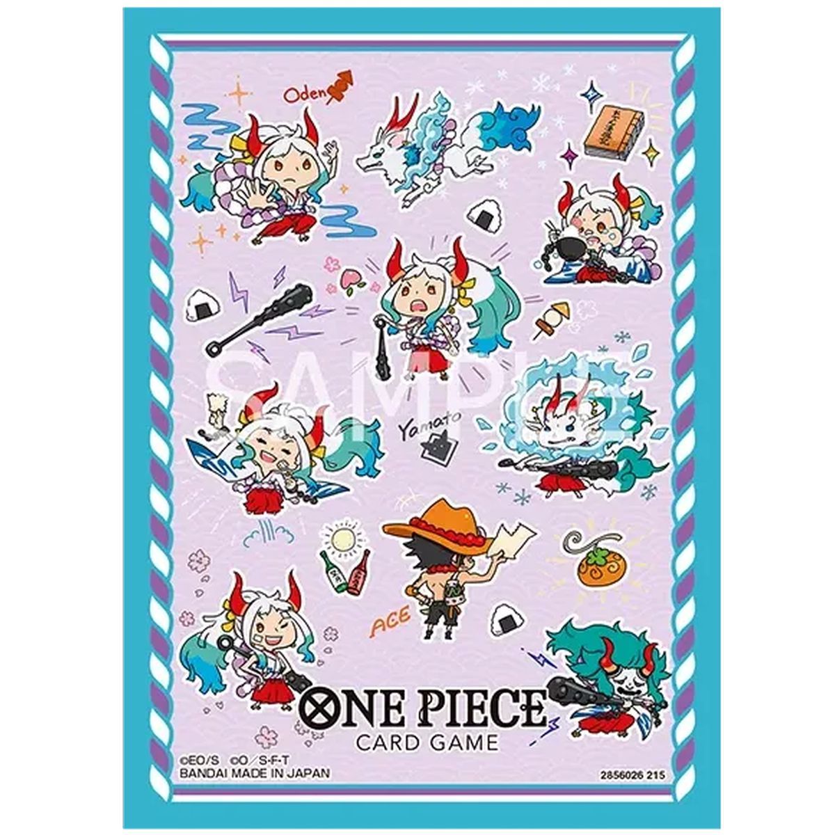 70 Kartenhüllen – Standard – Vol. 15: Yamato – One Piece CG