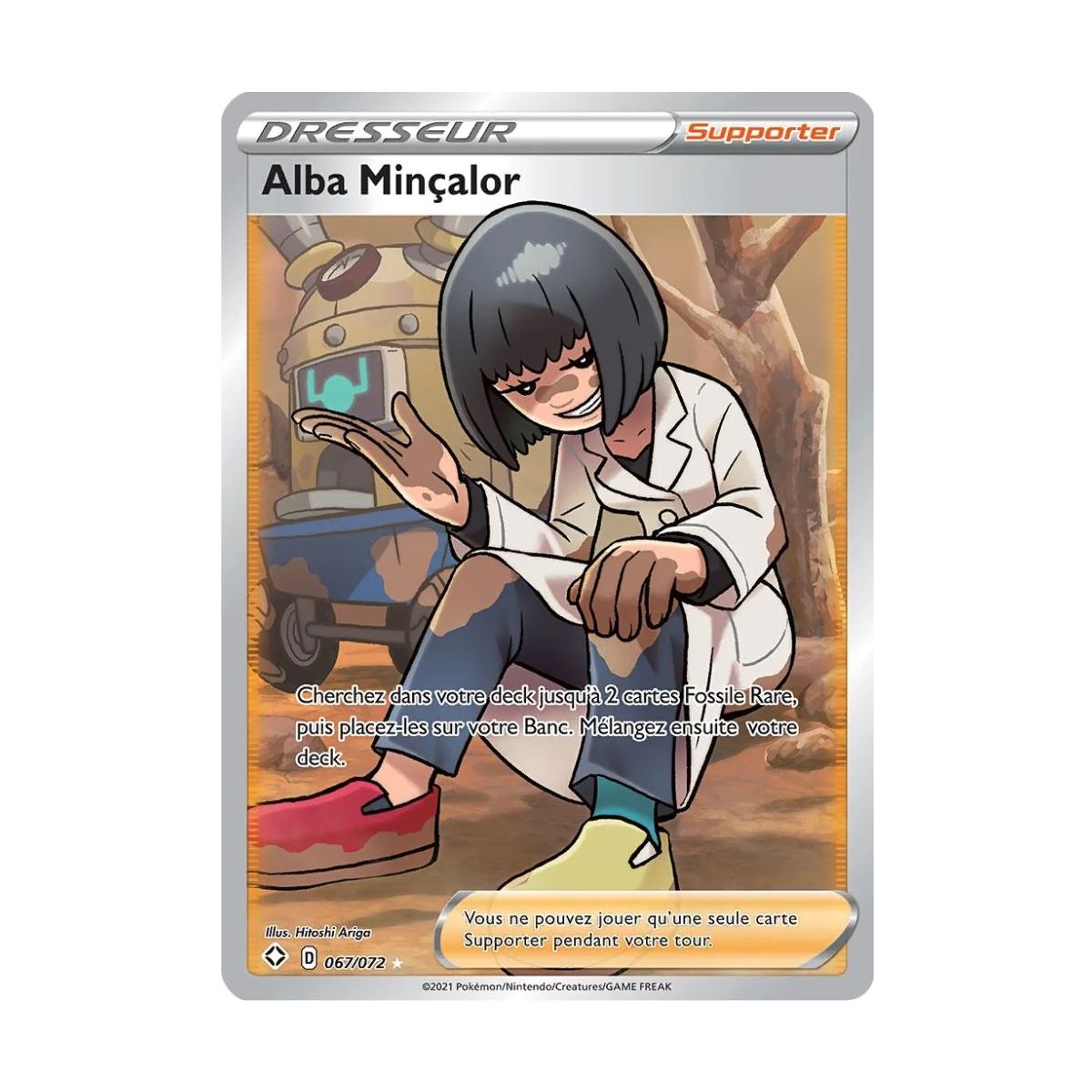 Alba Minçalor – Full Art Ultra Rare 67/72 – Schwert und Schild 4,5 Radiant Destiny