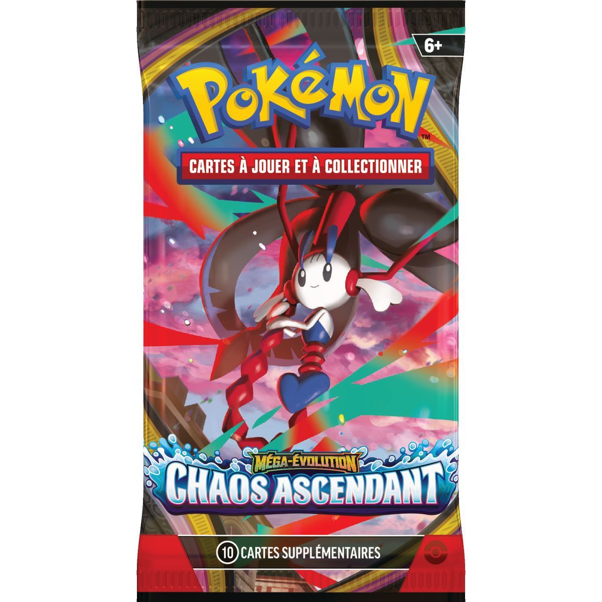 Artset – 4 Mega-Entwicklungs-Booster – Chaos Rising [ME04][CRI] – Pokémon