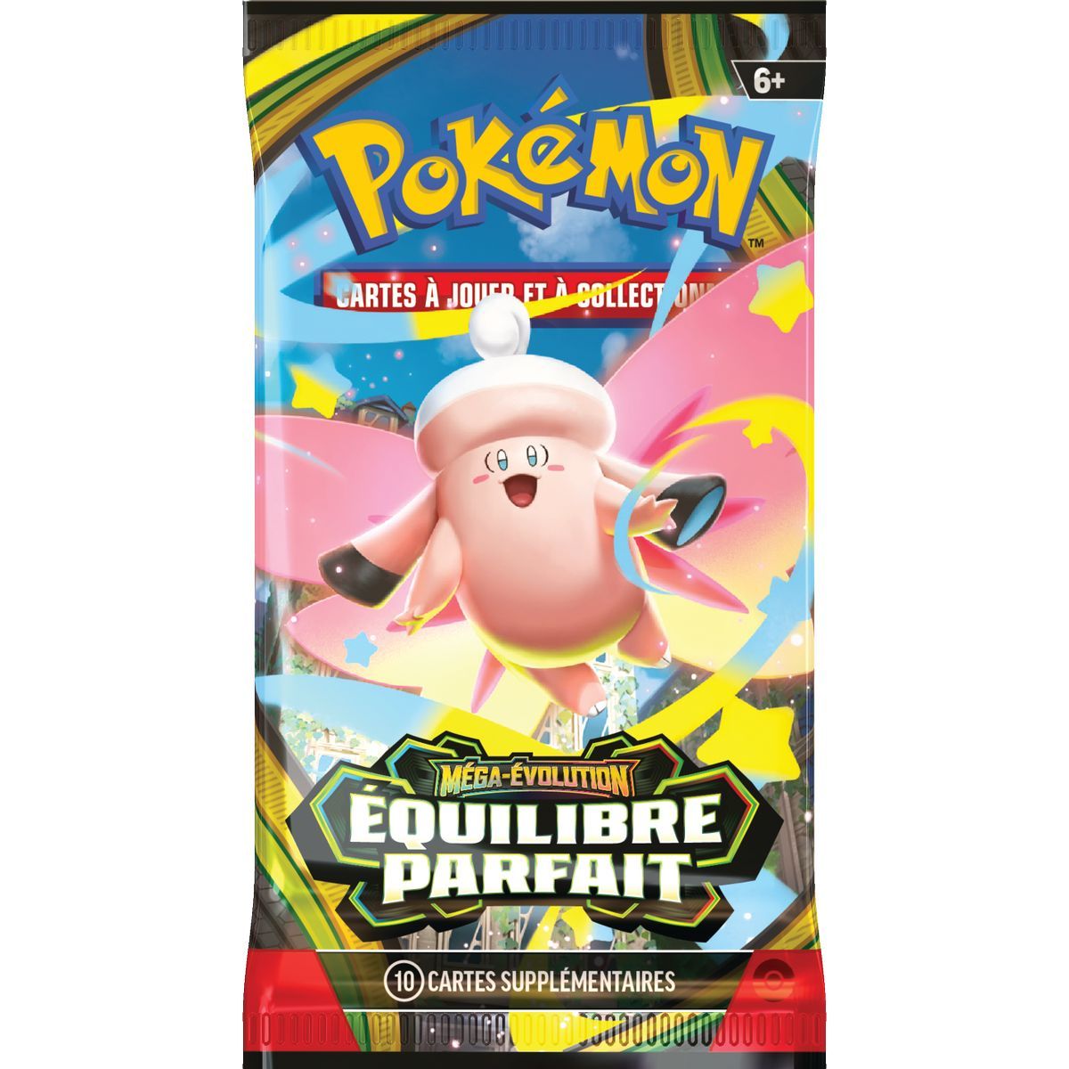 Artset – 4 Mega-Entwicklungs-Booster – Perfekte Balance [ME03][POR] – Pokémon