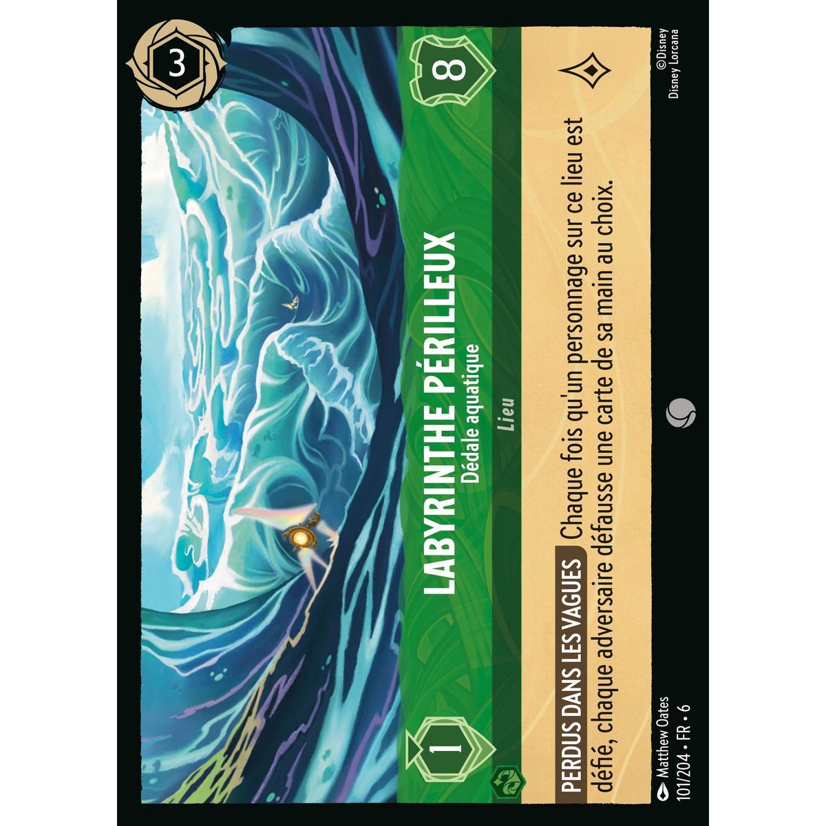 Gefährliches Labyrinth, Wasserlabyrinth - 101/204 - AZS - Das Azuritmeer - Brillant - Premium - Französisch