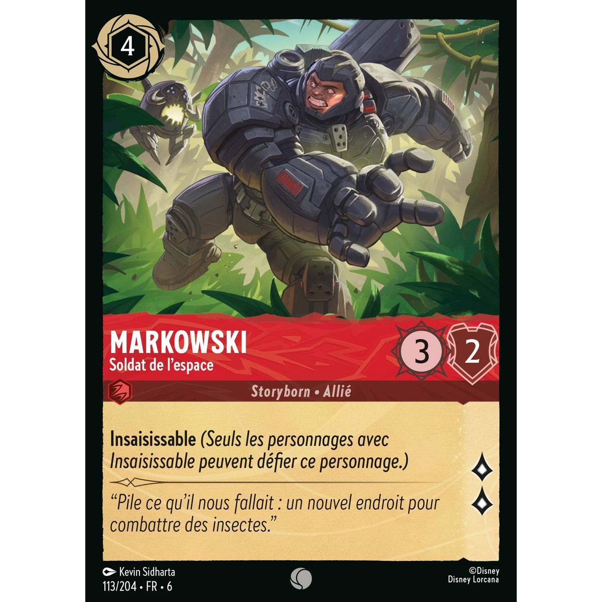Markowski, Weltraumsoldat - 113/204 - AZS - Das Azuritmeer - Brillant - Premium - Französisch