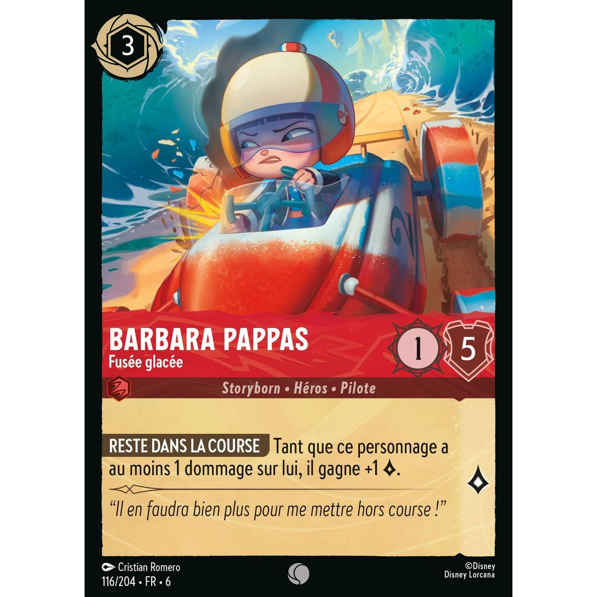 Barbara Pappas, Ice Rocket – 116/204 – AZS – Das Azuritmeer – Brillant – Premium – Französisch