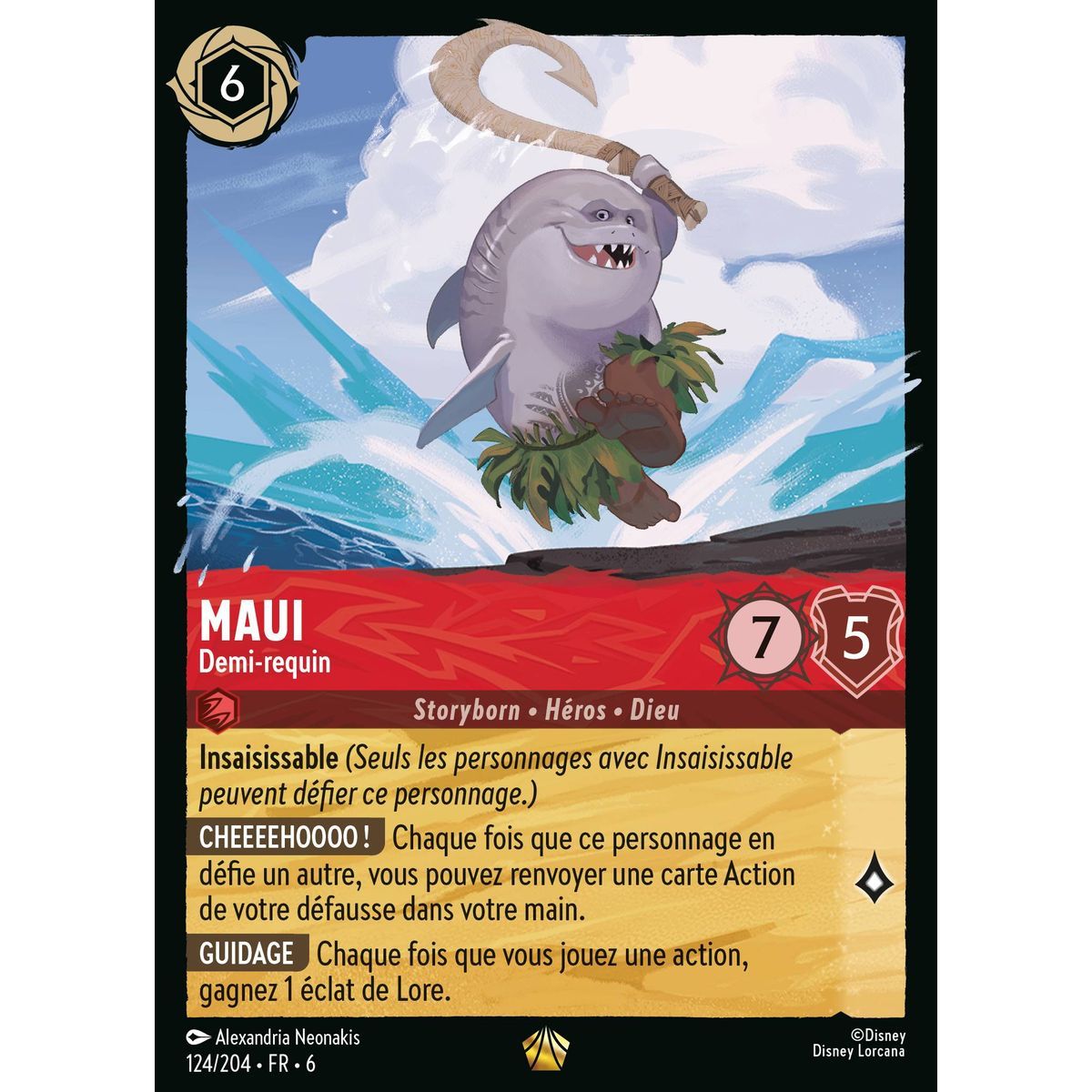 Maui, Halbhai - 124/204 - AZS - Das Azuritmeer - Brillant - Premium - Französisch