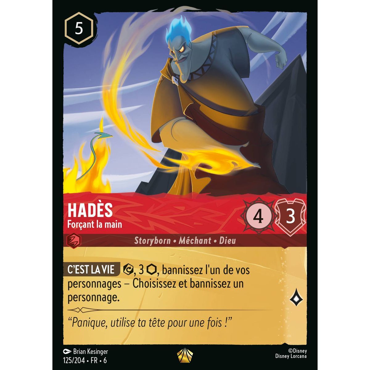 Hades, der Zwang zur Hand - 125/204 - AZS - Das Azuritmeer - Brillant - Premium - Französisch