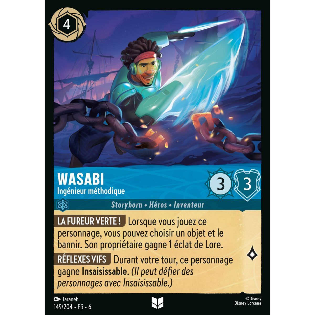 Wasabi, Methodischer Ingenieur - 149/204 - AZS - Das Azuritmeer - Brillant - Premium - Französisch