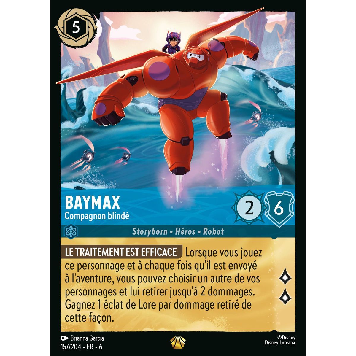 Baymax, Gepanzerter Begleiter – 157/204 – AZS – Das Azuritmeer – Brillant – Premium – Französisch
