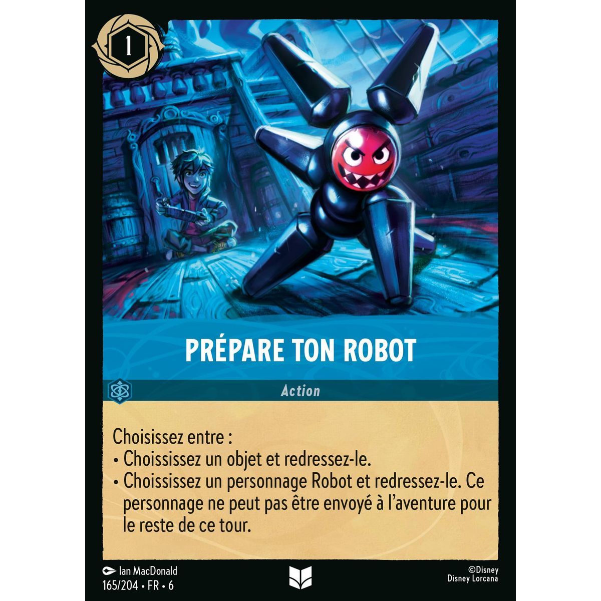 Item Bereiten Sie Ihren Roboter vor - 165/204 - AZS - La Mer Azurite - Brilliant - Premium - Französisch