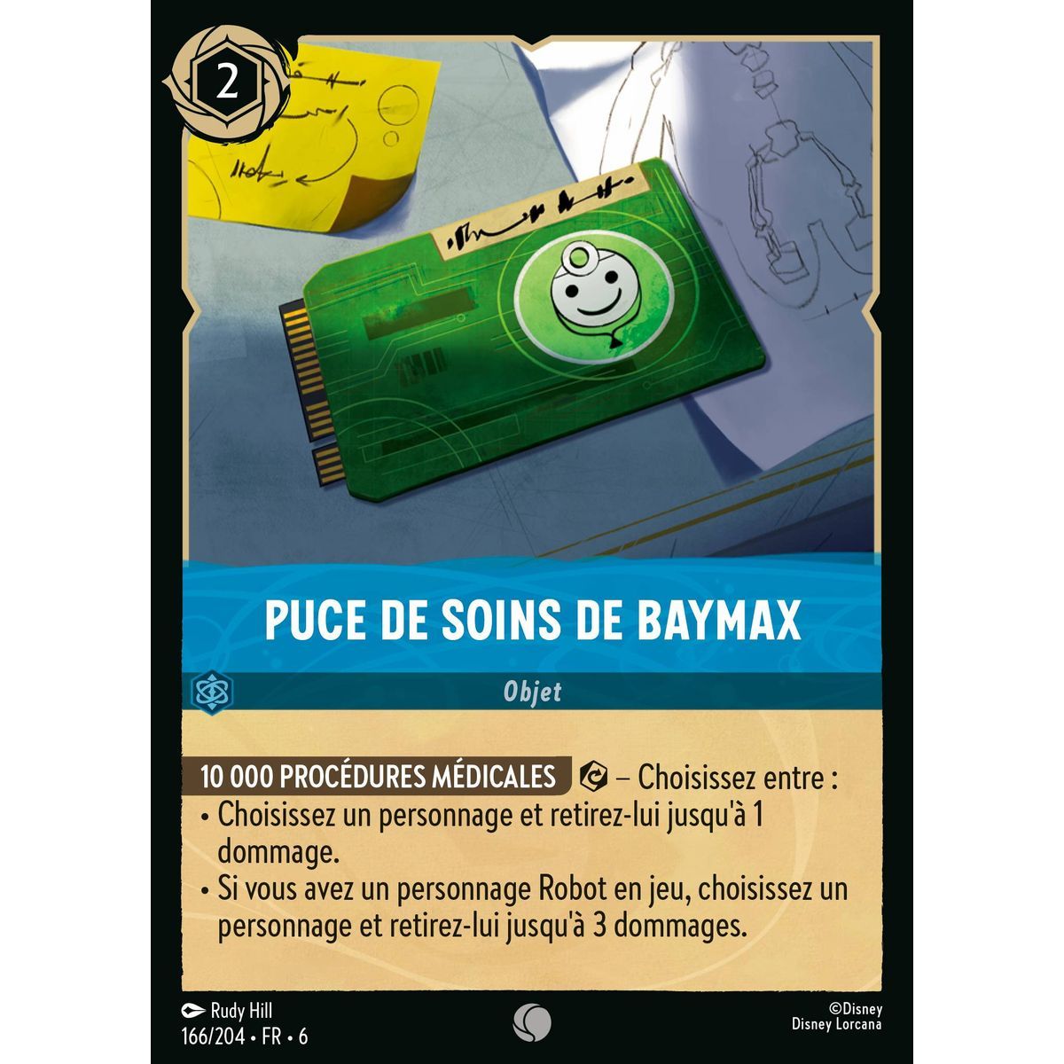 Baymax‘ Heilungschip – 166/204 – AZS – Das Azuritmeer – Brillant – Premium – Französisch