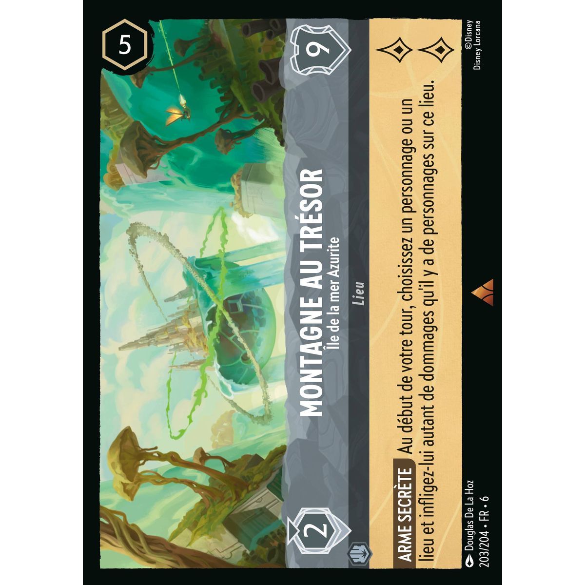 Schatzberg, Azuritmeerinsel - 203/204 - AZS - Das Azuritmeer - Brillant - Premium - Französisch