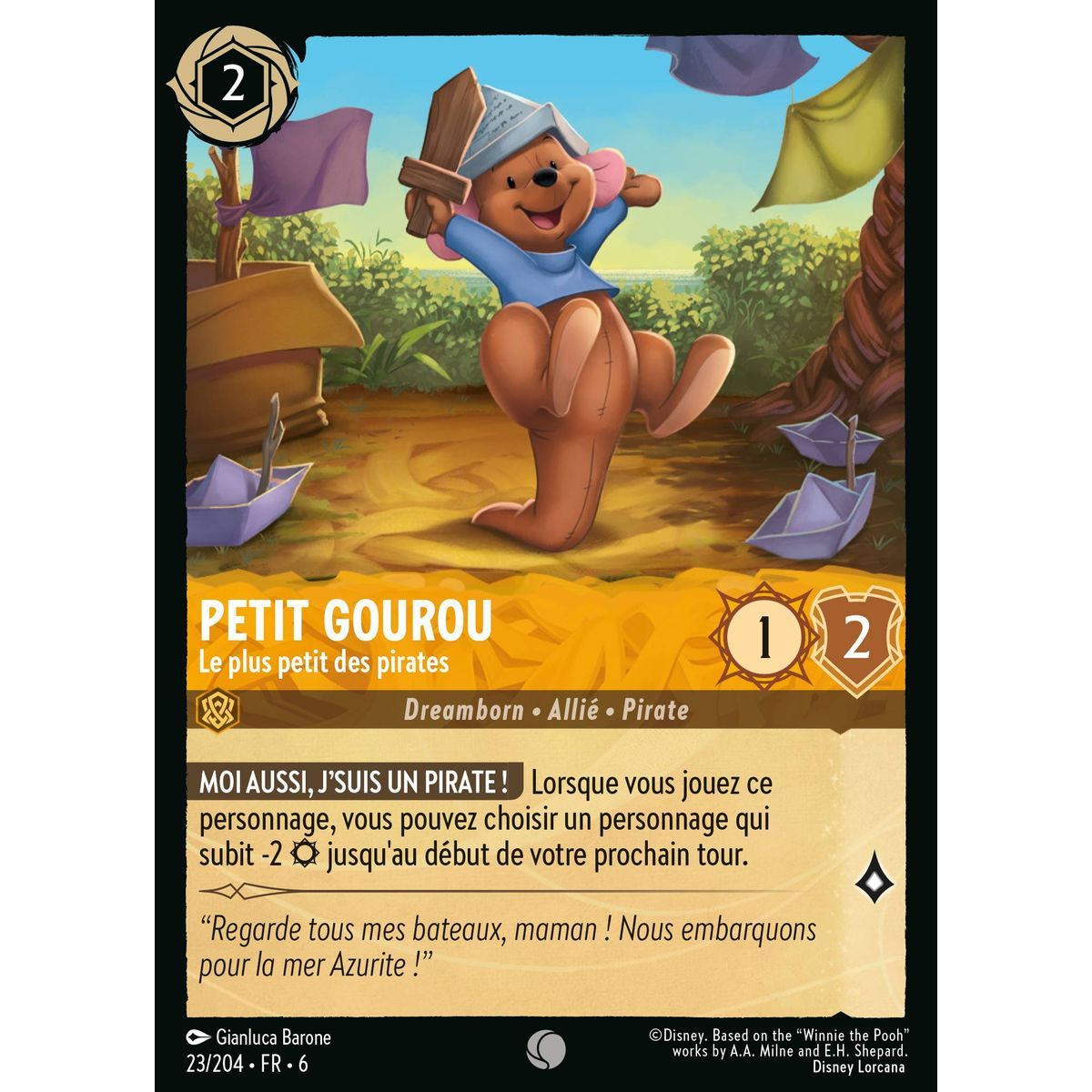 Little Guru, der kleinste Pirat – 23/204 – AZS – Das Azuritmeer – Brillant – Premium – Französisch