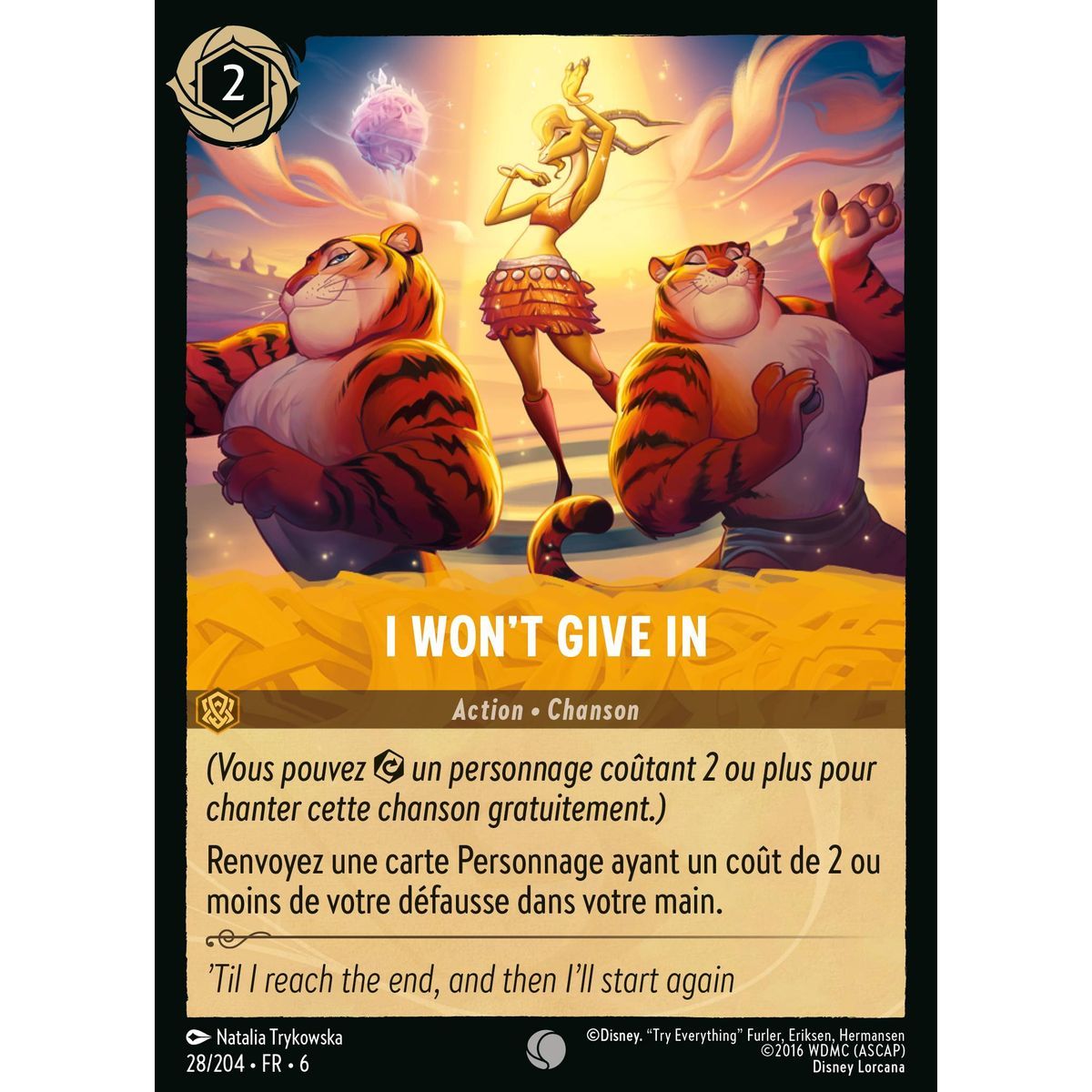 Ich gebe nicht auf - 28/204 - AZS - La Mer Azurit - Brillant - Premium - Französisch