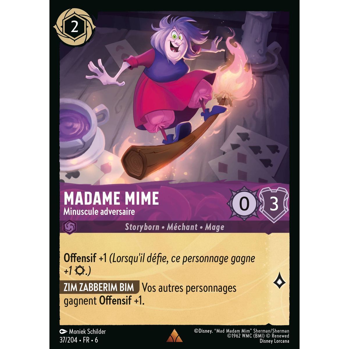 Madame Mime, winzige Widersacherin – 37/204 – AZS – Das Azuritmeer – Brillant – Premium – Französisch