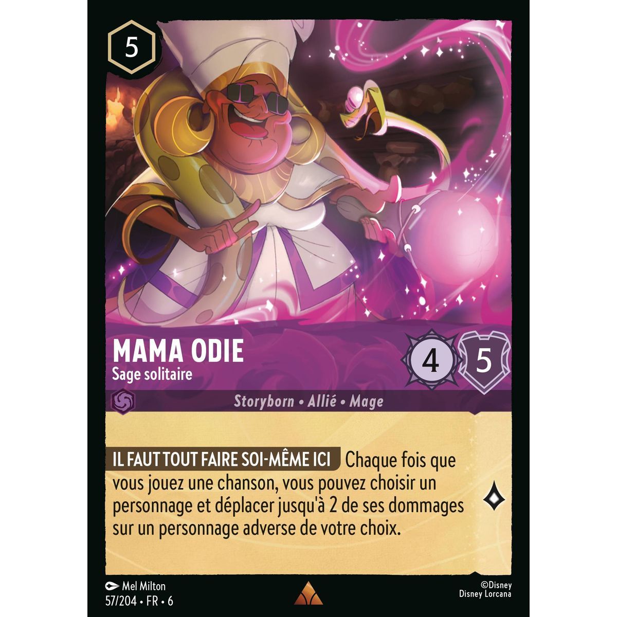 Mama Odie, Solitary Sage – 57/204 – AZS – Das Azuritmeer – Brillant – Premium – Französisch