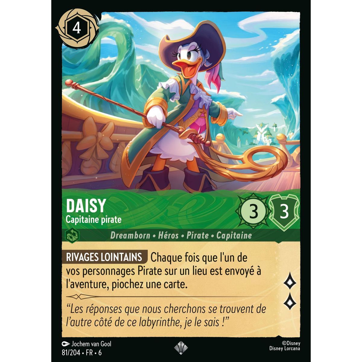Daisy, Piratenkapitänin - 81/204 - AZS - Das Azuritmeer - Brillant - Premium - Französisch