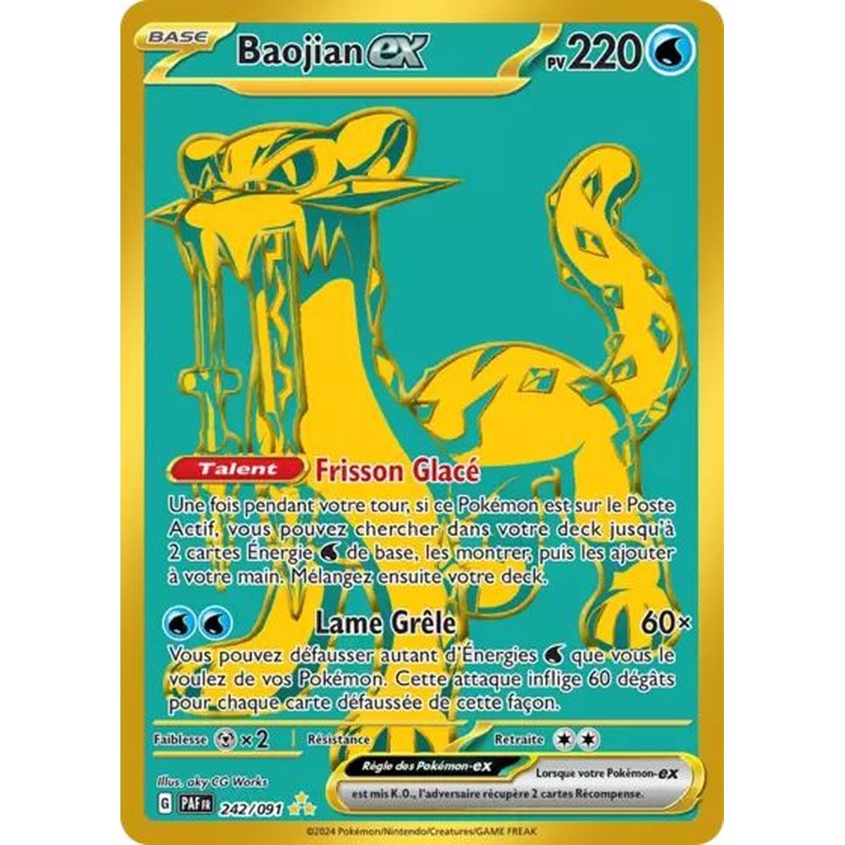 Baojian EX – Secret Rare 242/91 – Scharlachrote und violette Schicksale von Paldea