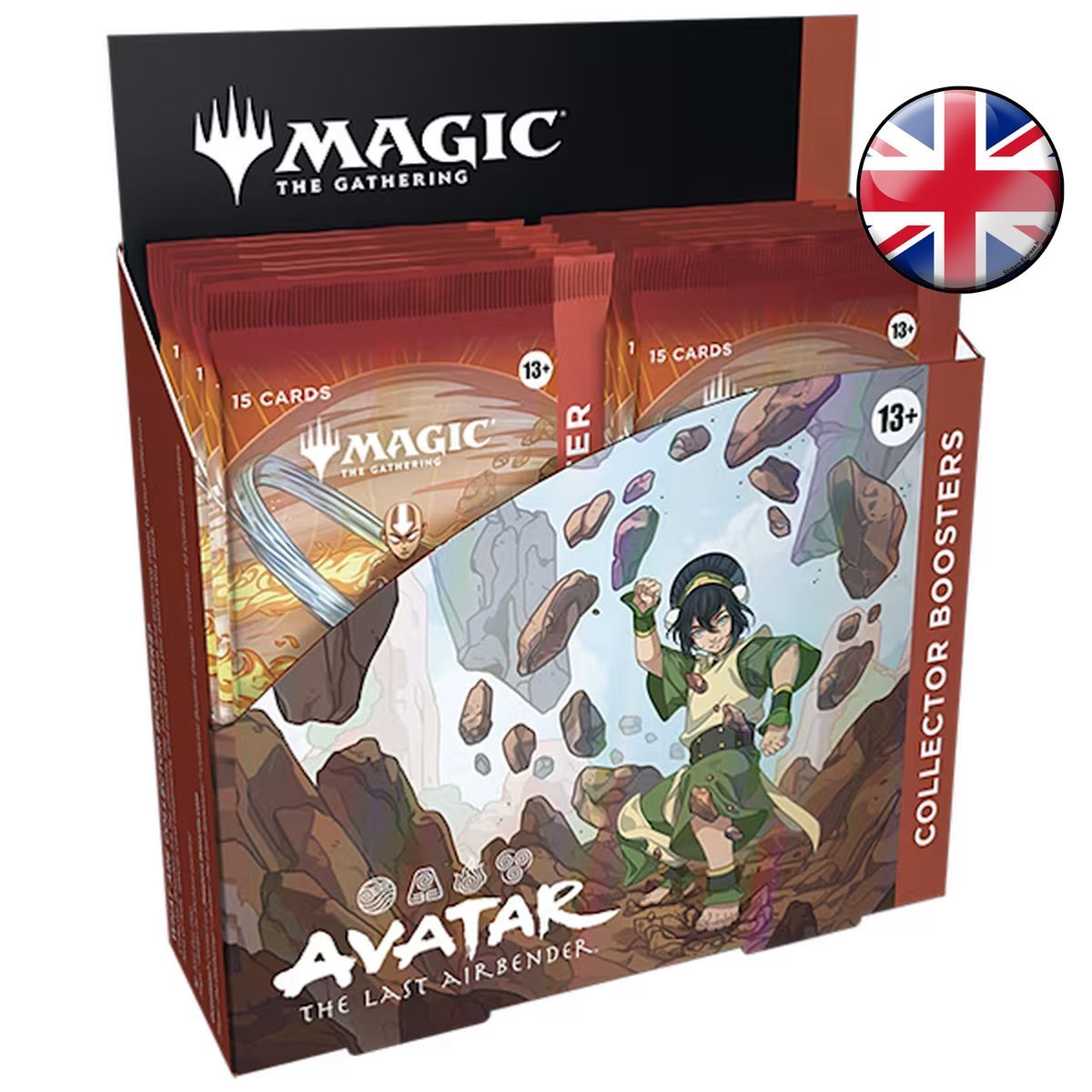 Box mit 12 Boostern - Collector: Avatar: Der Herr der Elemente - Magic The Gathering - EN