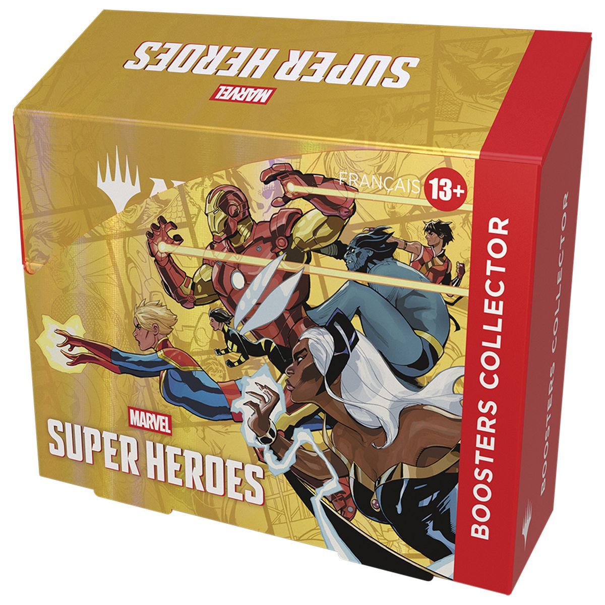 Box mit 12 Boostern – Sammleredition: Marvel Superhelden – Magic: The Gathering – FR