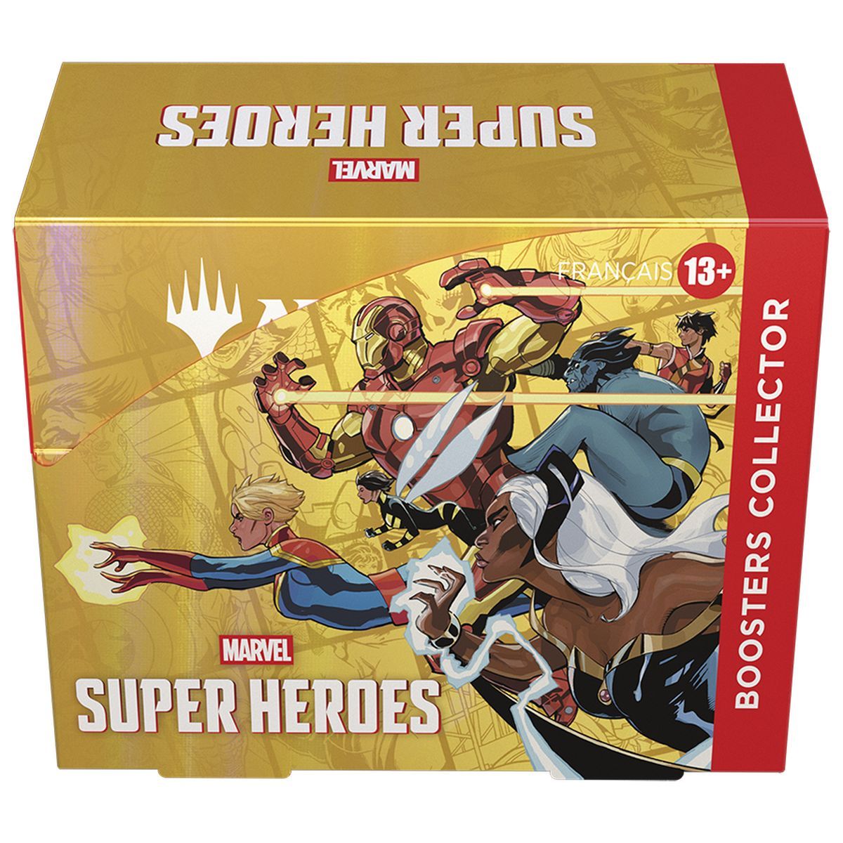 Box mit 12 Boostern – Sammleredition: Marvel Superhelden – Magic: The Gathering – FR