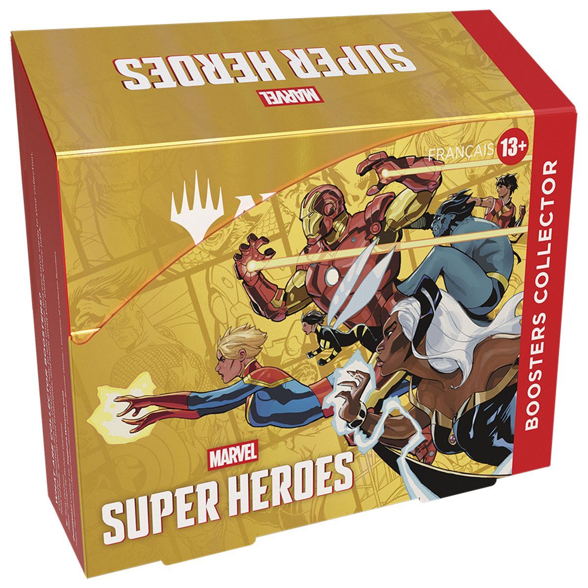 Box mit 12 Boostern – Sammleredition: Marvel Superhelden – Magic: The Gathering – FR