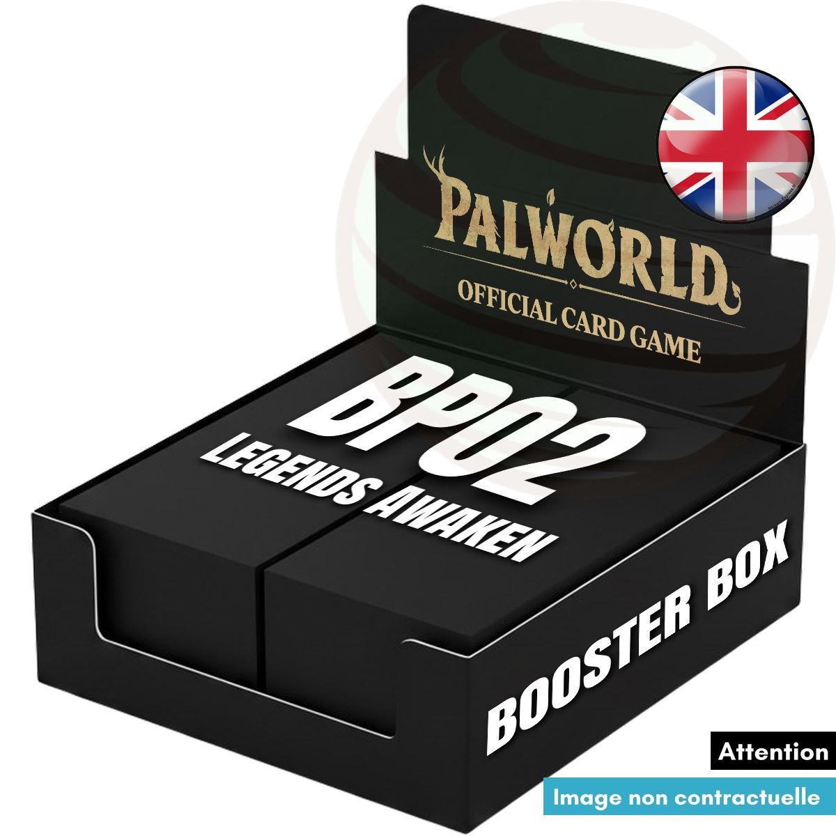 Box mit 12 Boostern – Legends Awaken [BP02] – Palworld TCG – EN