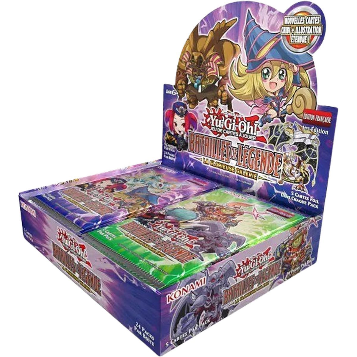 Box mit 24 Boostern – Battles of Legend: The Glorious Gallery – BLGG – Yu-Gi-Oh! – FR