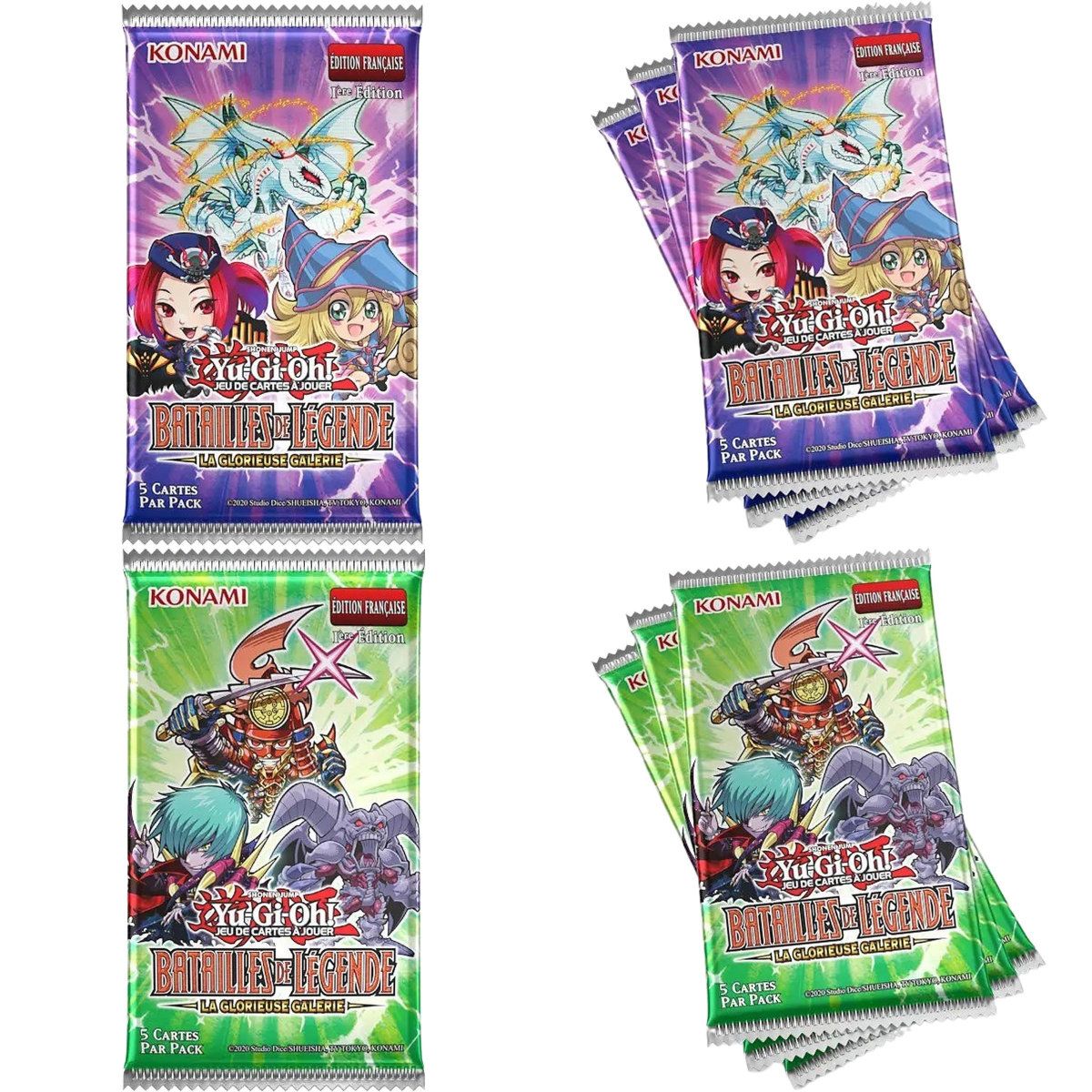 Box mit 24 Boostern – Battles of Legend: The Glorious Gallery – BLGG – Yu-Gi-Oh! – FR