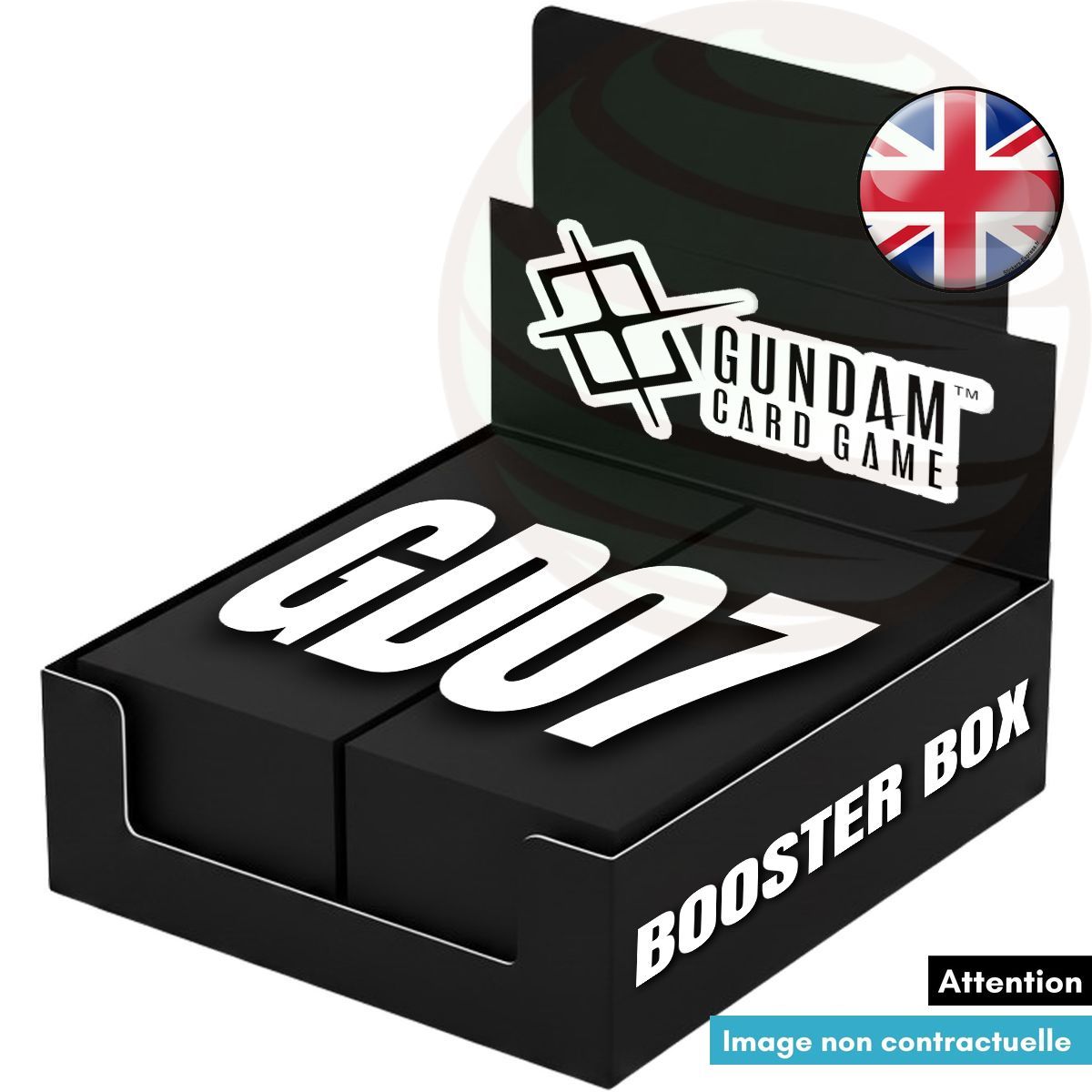 Box mit 24 Boostern – Blazing Fist – Gundam CG – GD07 – EN