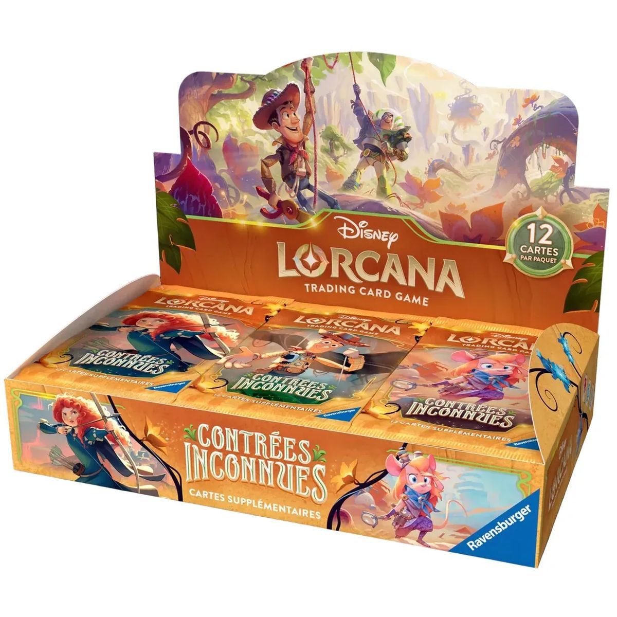 Box mit 24 Boostern – Kapitel 12: Unbekannte Länder – Disney Lorcana – Set 12 – FR