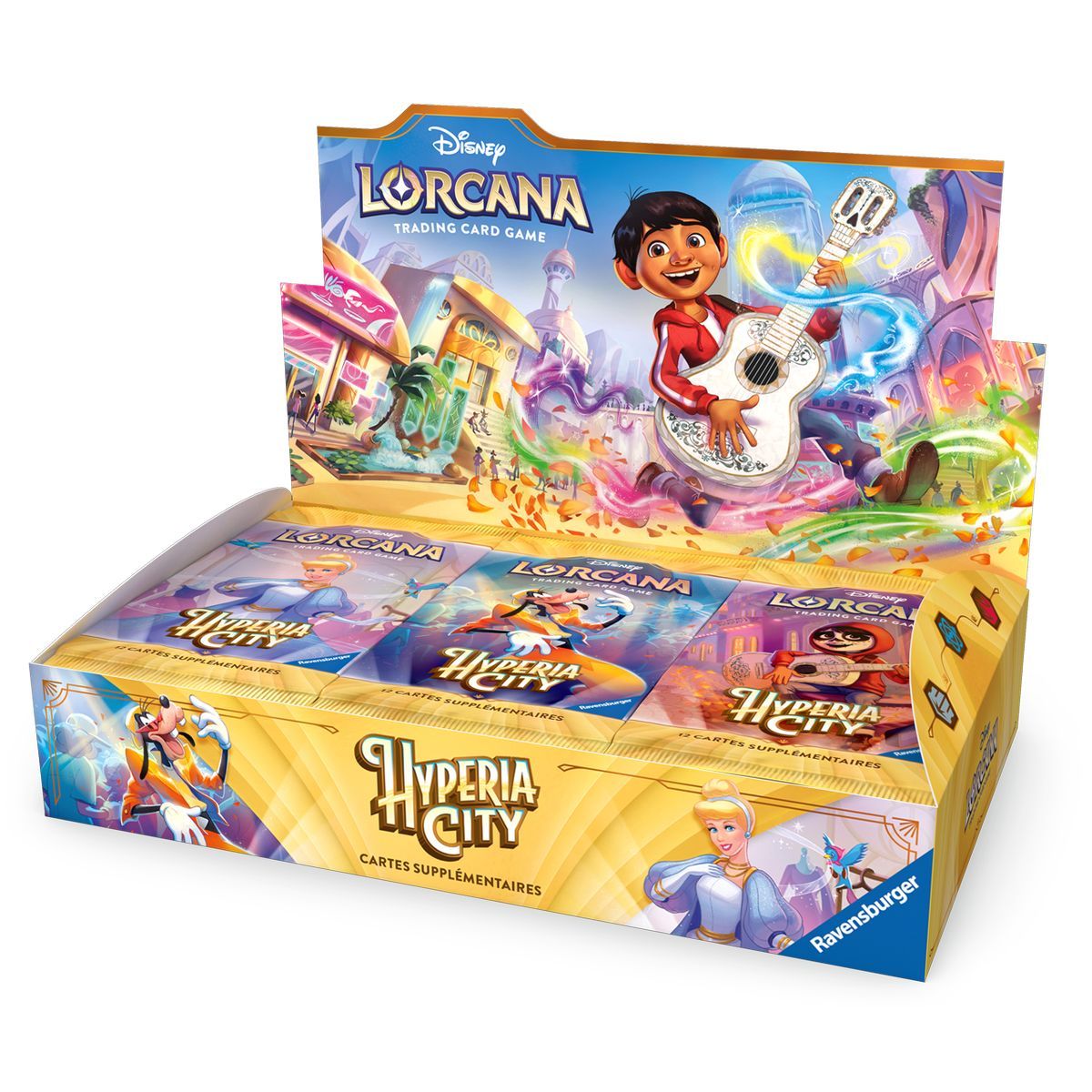 Box mit 24 Boostern – Kapitel 14: Hyperia City – Disney Lorcana – Set 14 – FR