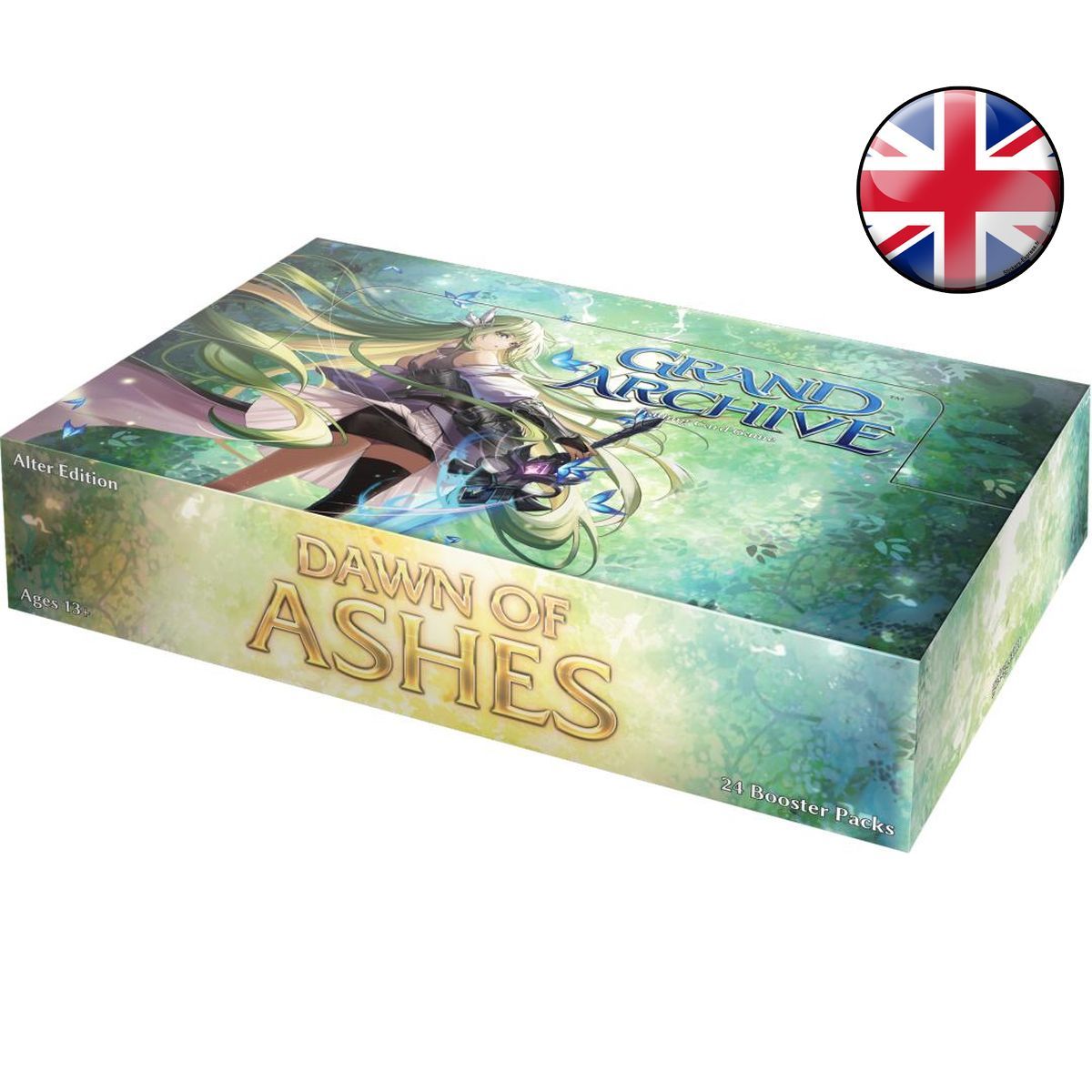 Item Box mit 24 Boostern - Dawn of Ashes Alter Edition - Grand Archive - EN