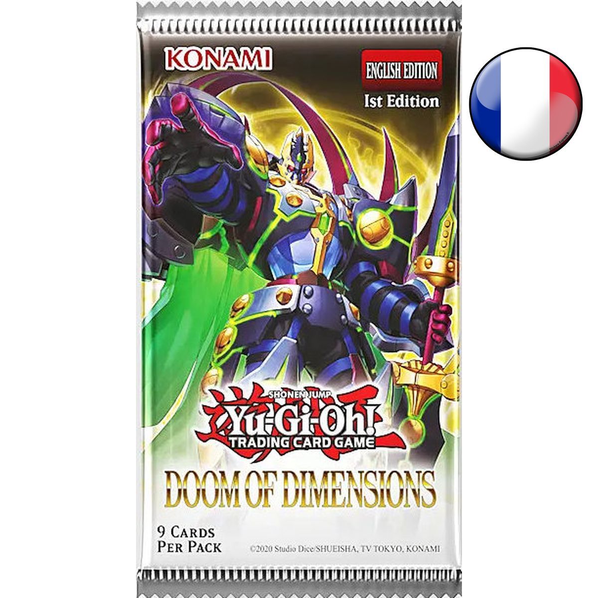Schachtel mit 24 Boostern – Doom of Dimensions – Yu-Gi-Oh! - DOOD - FR