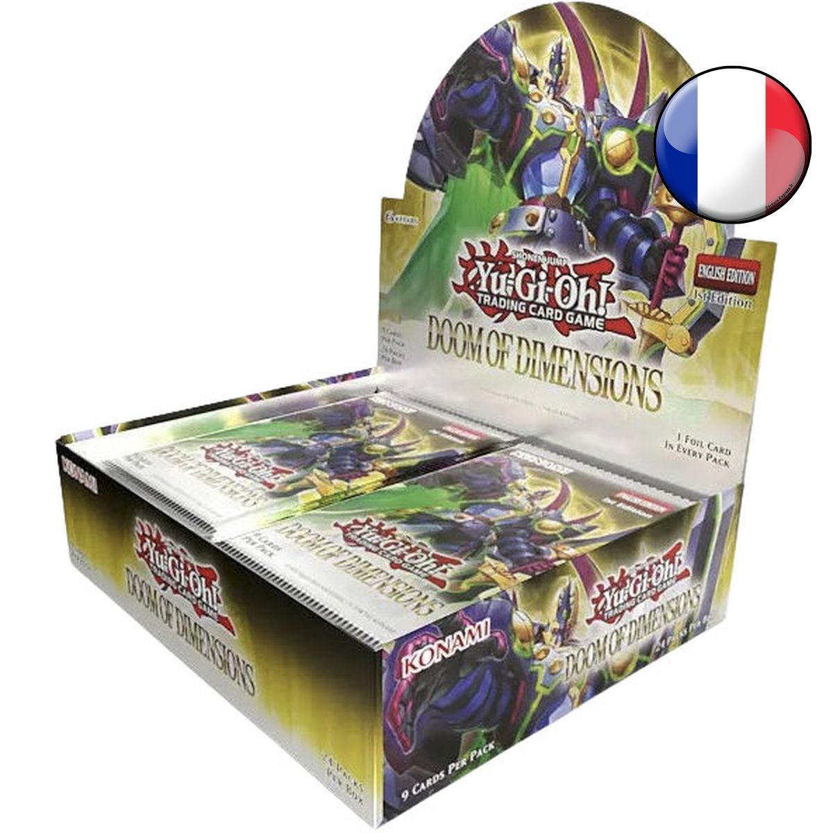 Schachtel mit 24 Boostern – Doom of Dimensions – Yu-Gi-Oh! - DOOD - FR