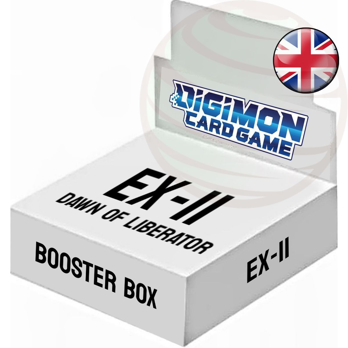 Box mit 24 Boostern – EX11: Dawn of Liberator – Digimon-Kartenspiel – EN