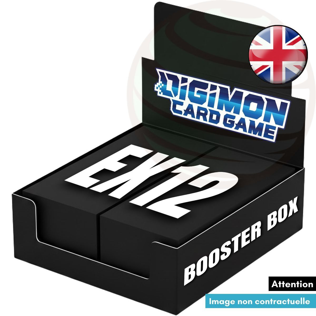 Box mit 24 Boostern – EX12: Digital World Shambala – Digimon-Kartenspiel – EN