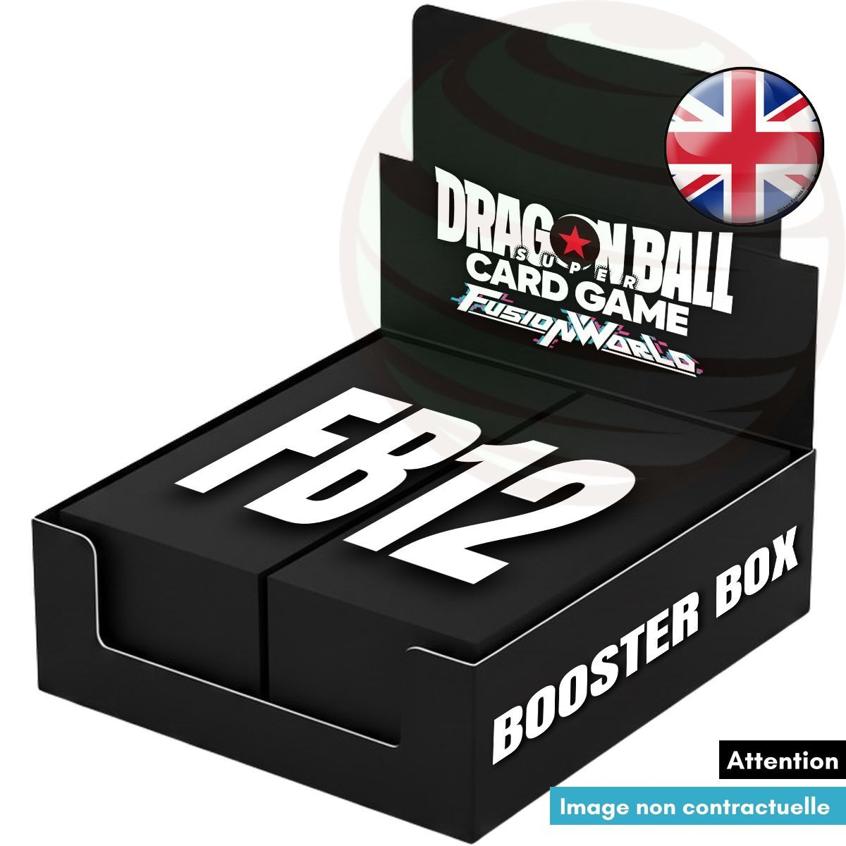 Box mit 24 Boostern - FB12 - Dragon Ball Super CG Fusion World - EN