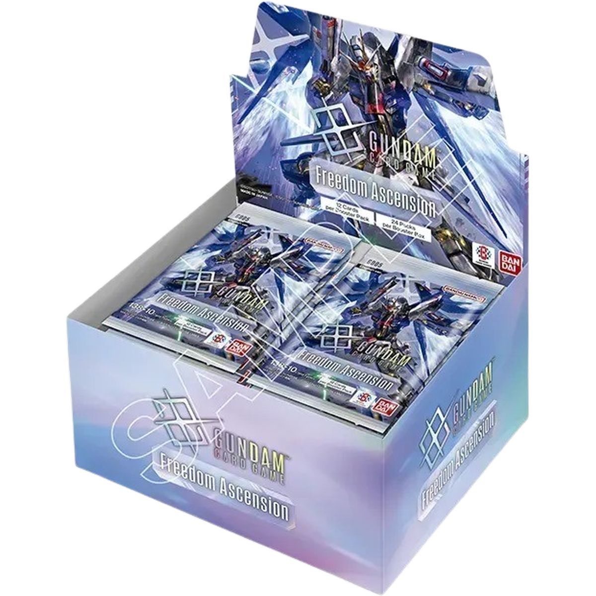 Box mit 24 Boostern – Freedom Ascension – Gundam CG – GD05 – EN